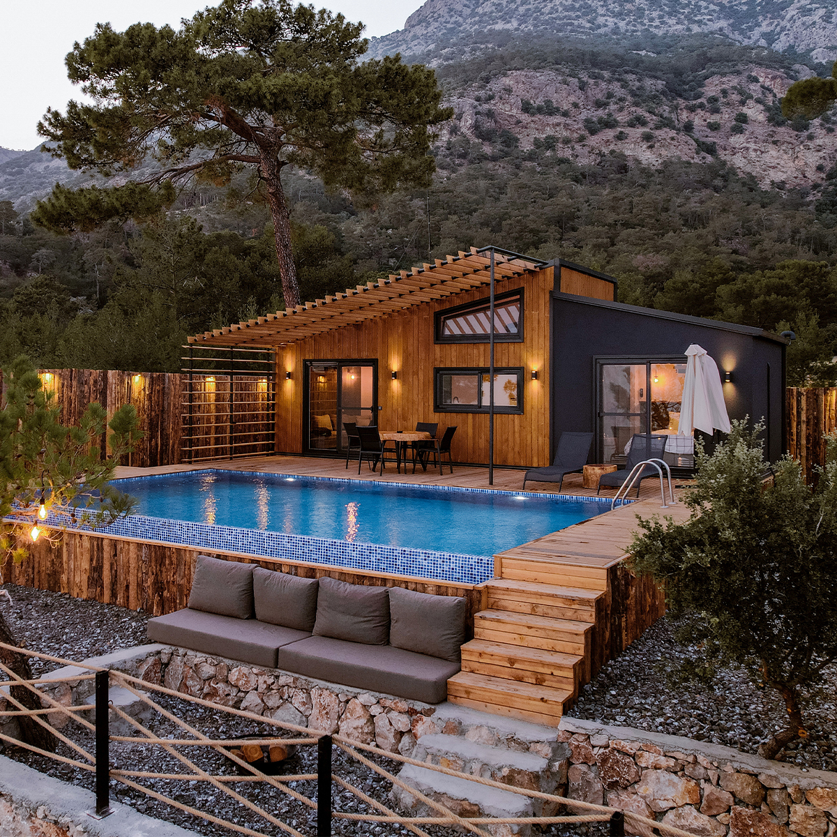 Modern Integrate With Nature